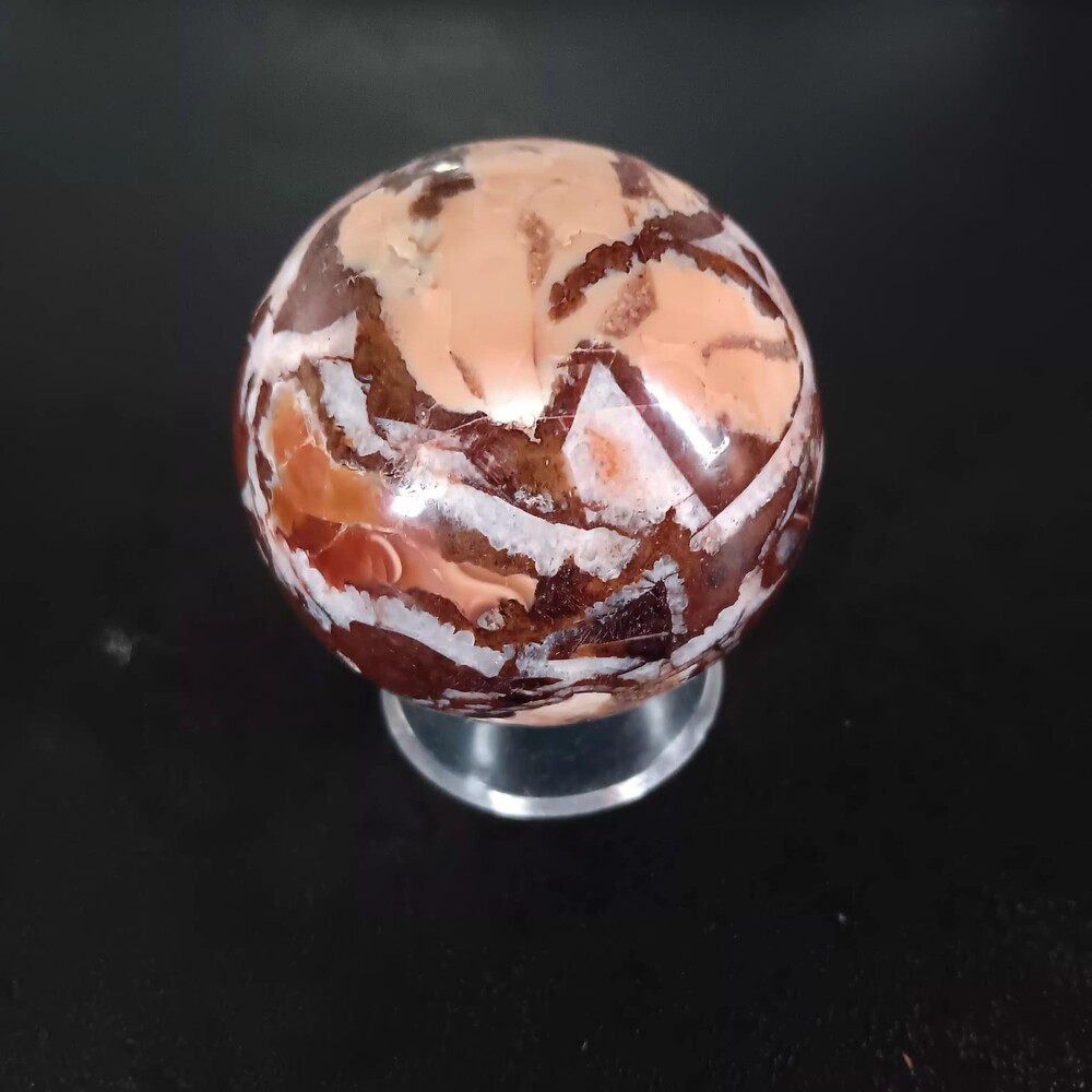 Dragon Vein Sphere Polished Multicolor Crystal